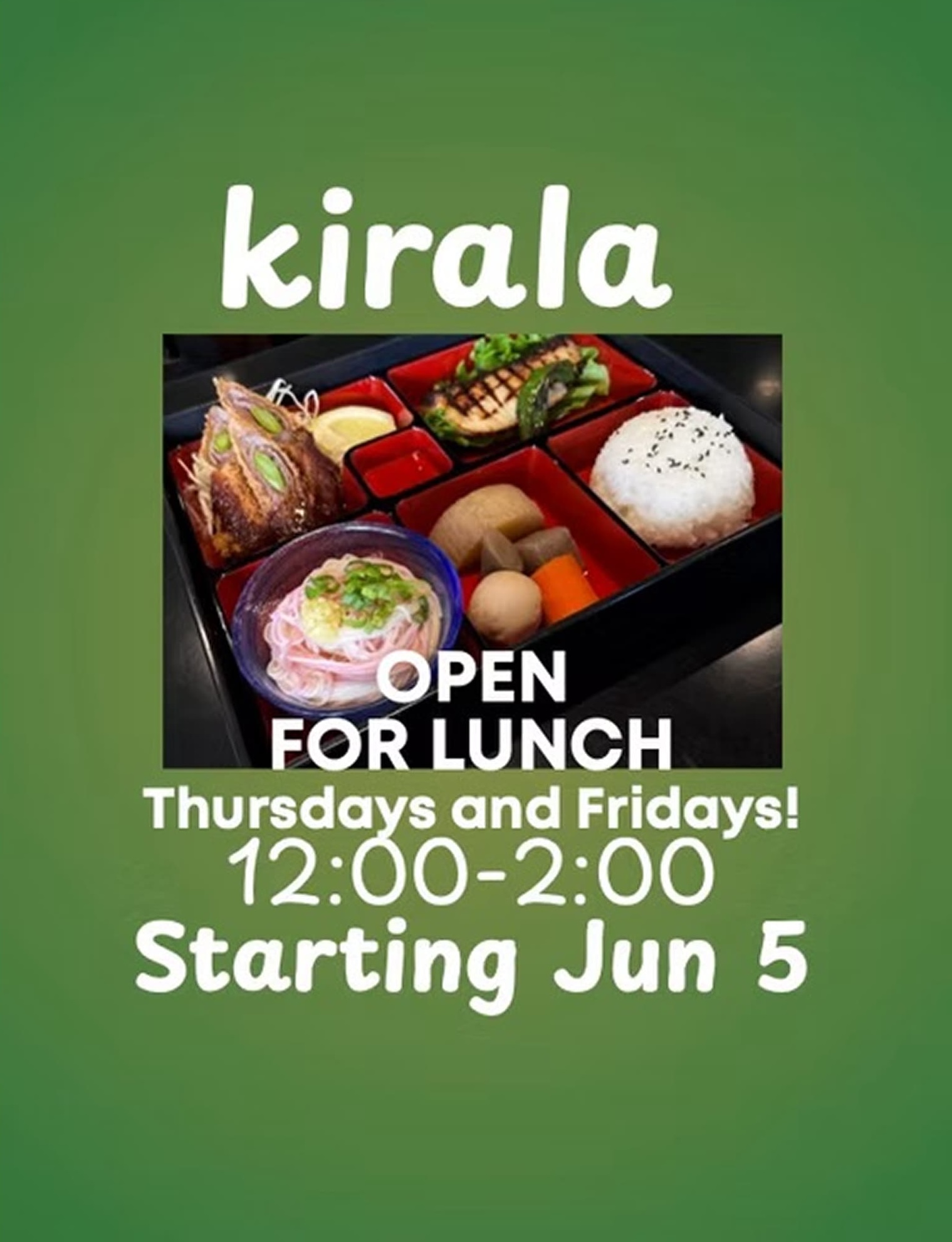 Lunch Menu